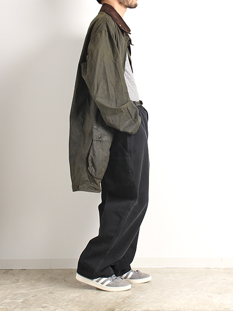 リメイクテーパードダックパンツ