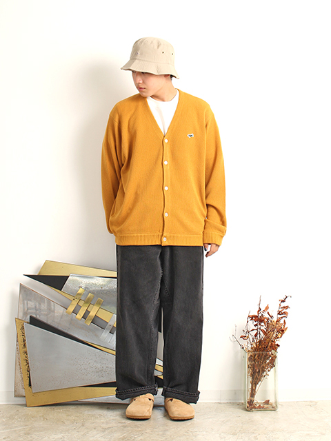 REMAKE BLACK WIDE DENIM PANTS-SUNNY SIDE UP SIZE-3-OIKOS 毎日を