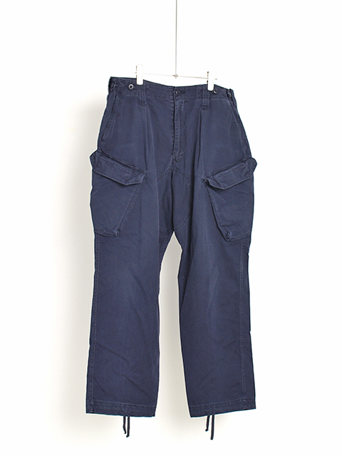 【USED】10s ROYAL NAVY SLANTED CARGO TROUSERS イギリス海軍スラントカーゴパンツ