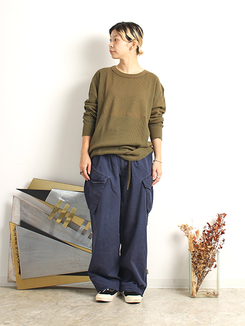 USED】00s ROYAL NAVY SLANTED CARGO TROUSERS-OIKOS 毎日を楽しく豊か