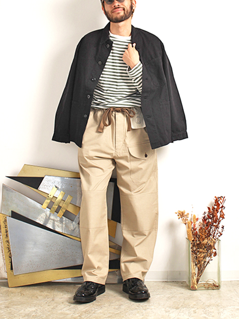 SAS DRAB OVER TROUSERS-F&O CO.,LTD.- 毎日を楽しく豊かにする洋服 