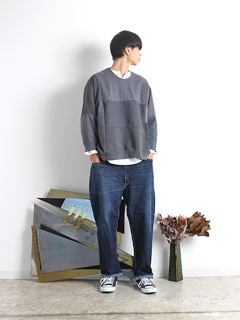 SUNNY SIDE UP】REMAKE 15 SWEAT size2 - OIKOS 毎日を楽しく豊かにする洋服・雑貨を取り扱う正規代理店