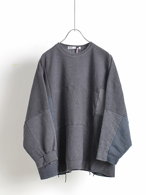 SUNNY SIDE UP】REMAKE 15 SWEAT size2 - OIKOS 毎日を楽しく豊かにする洋服・雑貨を取り扱う正規代理店