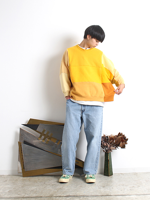 SUNNY SIDE UP】REMAKE 15 SWEAT size2 - OIKOS 毎日を楽しく豊かにする洋服・雑貨を取り扱う正規代理店