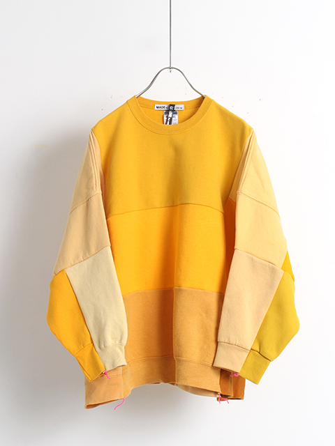 SUNNY SIDE UP】REMAKE 15 SWEAT size2 - OIKOS 毎日を楽しく豊かにする洋服・雑貨を取り扱う正規代理店