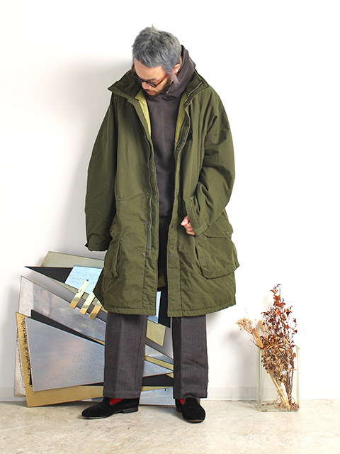 SWEDISH ARMY M-90 COLD WEATHER PARKA スウェーデン軍M90フィールドコート後期190-85