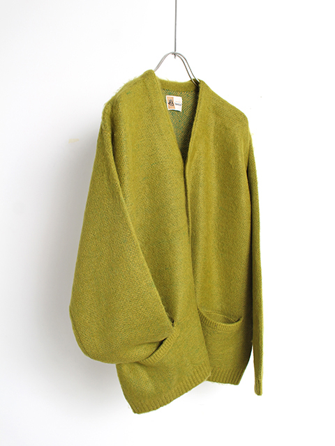 TOWNCRAFT SHAGGY COLOR CARDIGAN タウンクラフト シャギーカラーカーディガン