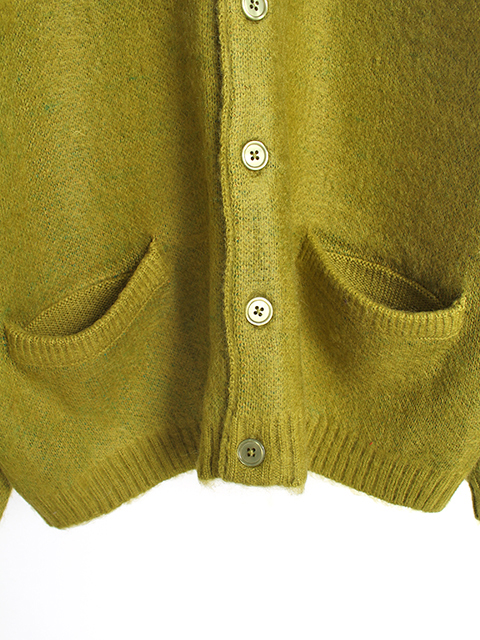 TOWNCRAFT SHAGGY COLOR CARDIGAN タウンクラフト シャギーカラーカーディガン