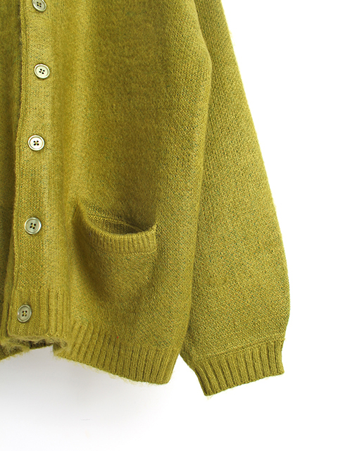 TOWNCRAFT SHAGGY COLOR CARDIGAN タウンクラフト シャギーカラーカーディガン