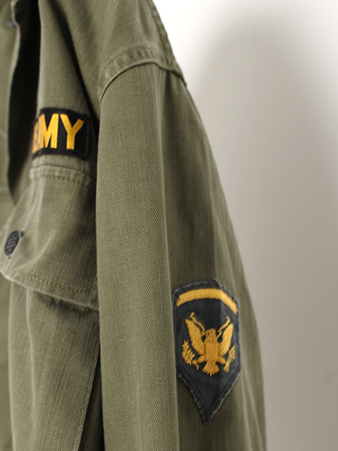 USED】40s US ARMY M-43 HBT JACKET-36R-OIKOS 毎日を楽しく豊かにする