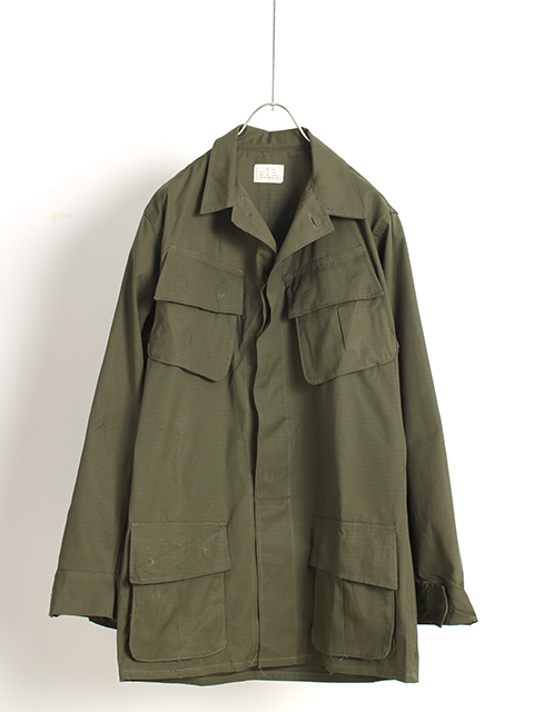 DEAD STOCK】US ARMY JUMGLE FATIGUE SHIRT 3RD-OIKOS 毎日を楽しく