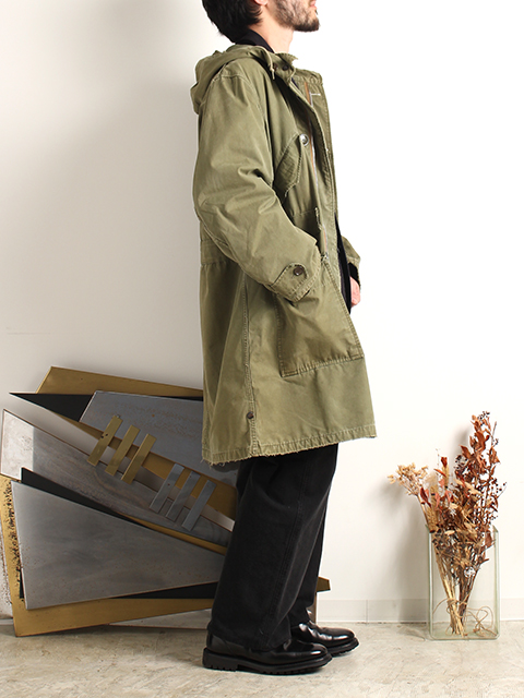 USED】50s US ARMY M-47 FIELD COAT MEDIUM -OIKOS 毎日を楽しく豊かに 