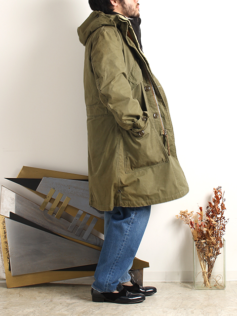 USED】50s US ARMY M-47 FIELD COAT WITH LINNER -OIKOS 毎日を楽しく