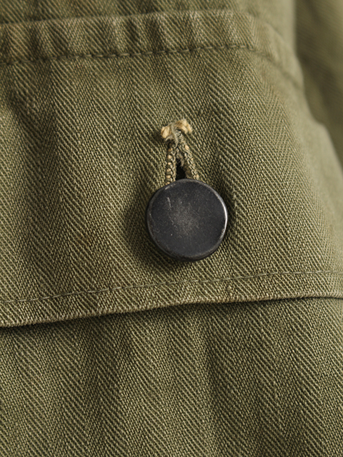 【USED】US ARMY M-47 HBT JACKET METAL BUTTON アメリカ軍M47ヘリンボンジャケットメタルボタン