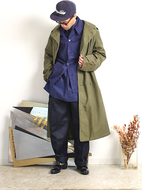 50's U.S.ARMY M-54 OVER COAT OG-107 S-S