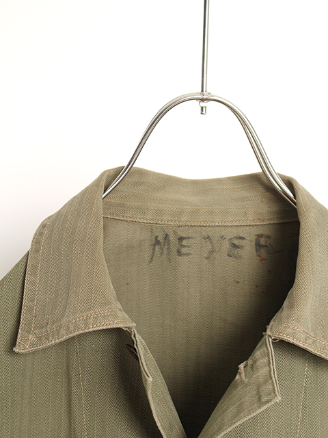 40s USMC P-41 HBT JACKET MEYEE 40年代アメリカ海兵隊P41ヘリンボンジャケット