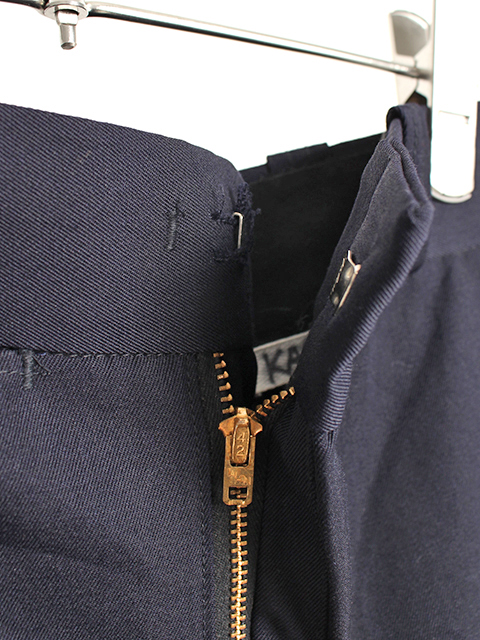 USED】80s? US WORK SLACKS TALON ZIP-OIKOS 毎日を楽しく豊かにする ...