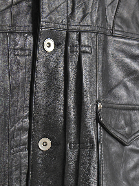 yoused 3POCKET 1st LEATHER JACKET