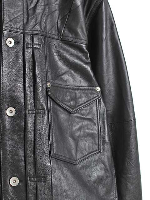 yoused 3POCKET 1st LEATHER JACKET