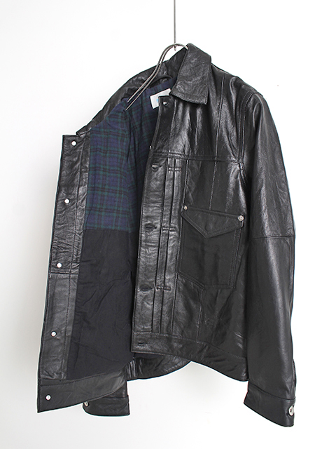 yoused 3POCKET 1st LEATHER JACKET