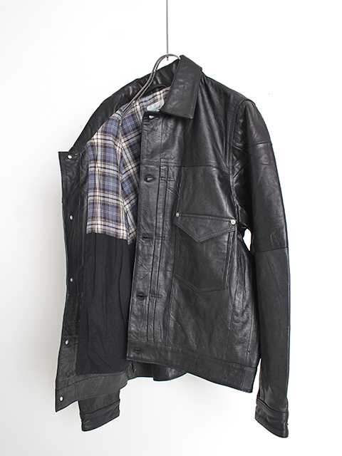 yoused 3POCKET 1st LEATHER JACKET