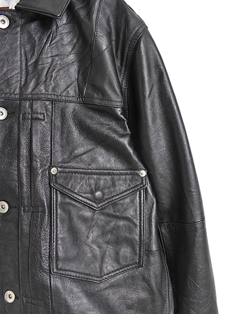 yoused 3POCKET 1st LEATHER JACKET