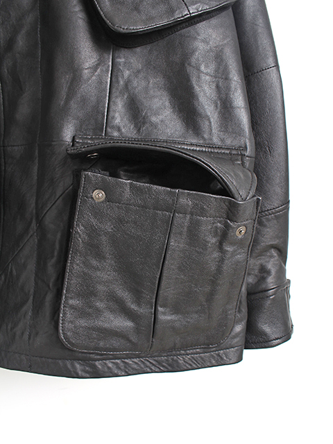 yoused LEATHER JUNGLE FATGUE JACKET