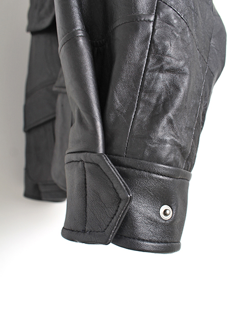 yoused LEATHER JUNGLE FATGUE JACKET