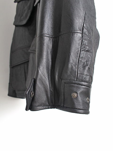 yoused LEATHER JUNGLE FATGUE JACKET