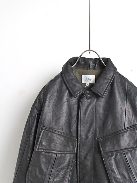 yoused LEATHER JUNGLE FATGUE JACKET