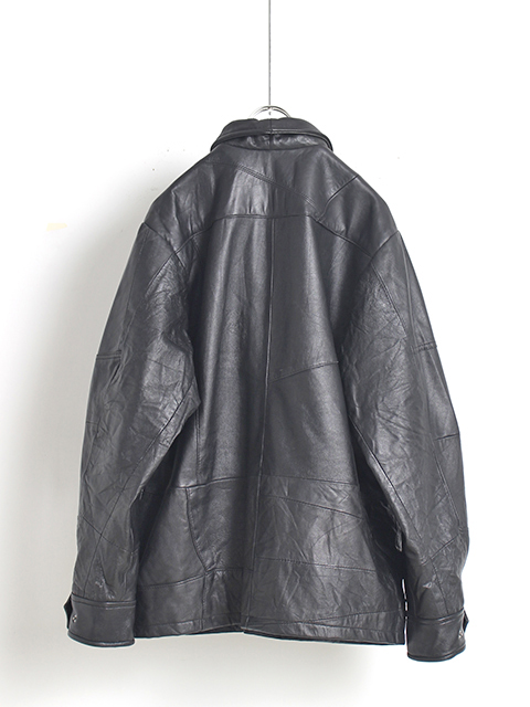 yoused LEATHER JUNGLE FATGUE JACKET